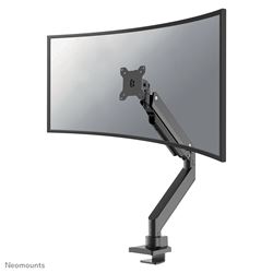 Neomounts by Newstar Select NM-D775BLACKPLUS Full Motion Desk Mount (clamp & grommet) for 10-49" Curved Monitor Screens, Height Adjustable (gas spring) - Black